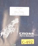 Cross-Cross PA-125-12. 25 Ton C-Frame Press, Service Manual Year (1971)-25 Ton-01